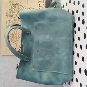 PLG Medium Classic Crossbody - Aqua